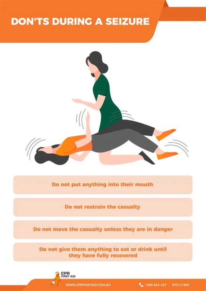 During seizure what to do?