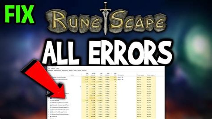 Errors with starting Runescape