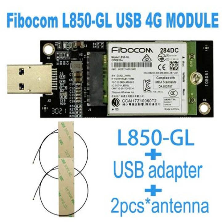 Fibocom L850-GL installation on Ubuntu 18.04