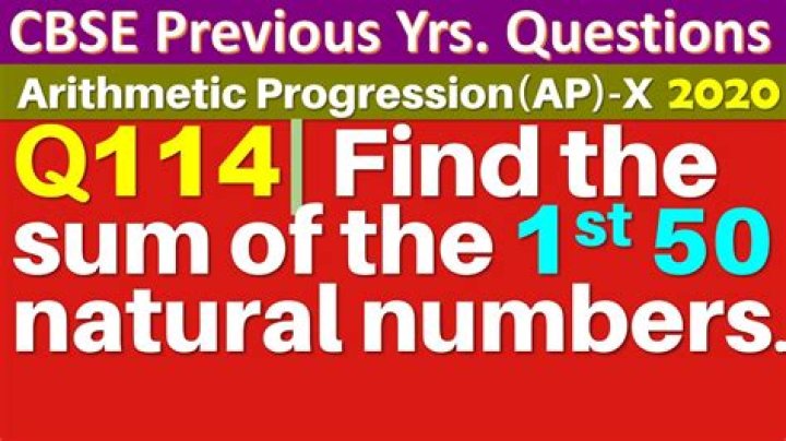 Find the sum of the First $50$ Natural Numbers starting from $11$. Is it from $11-50$ or $11-60$?