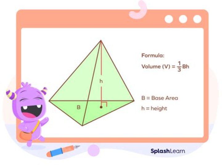 Find the volume of triangular pyramid