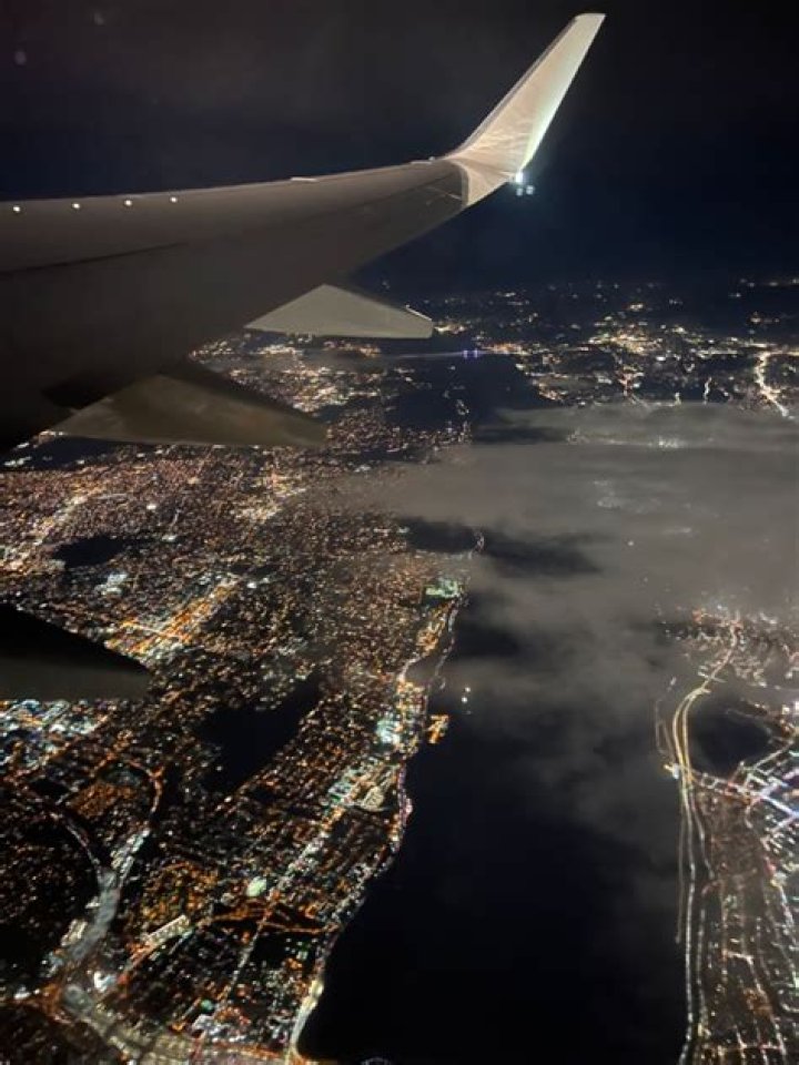 Flying at night