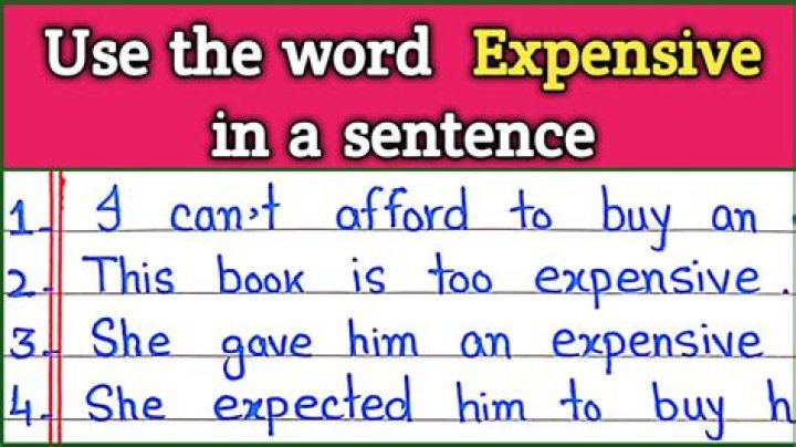 For inexpensive example sentence?