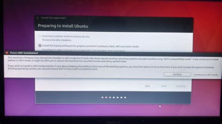 Force UEFI Installation