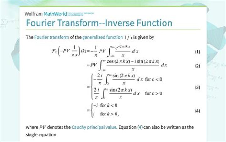 Fourier cosine and sine transforms of 1