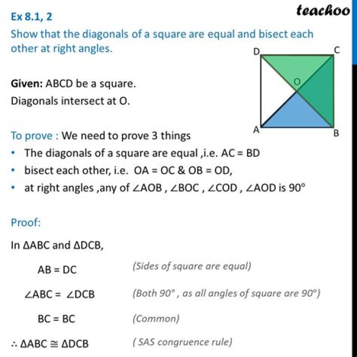 Giving two equal line segments AC and BD so that they bisect each other at E. Prove that quadrilateral ABCD is a Rectangle.
