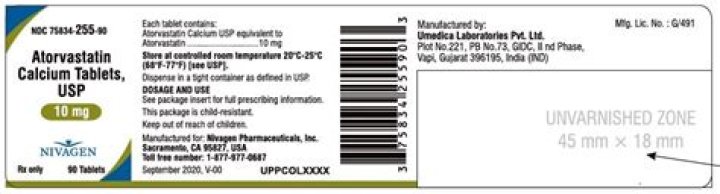 Has atorvastatin been recalled?