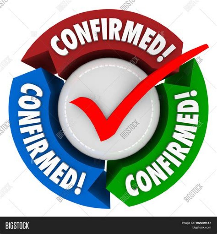 Has confirmed or is confirmed?