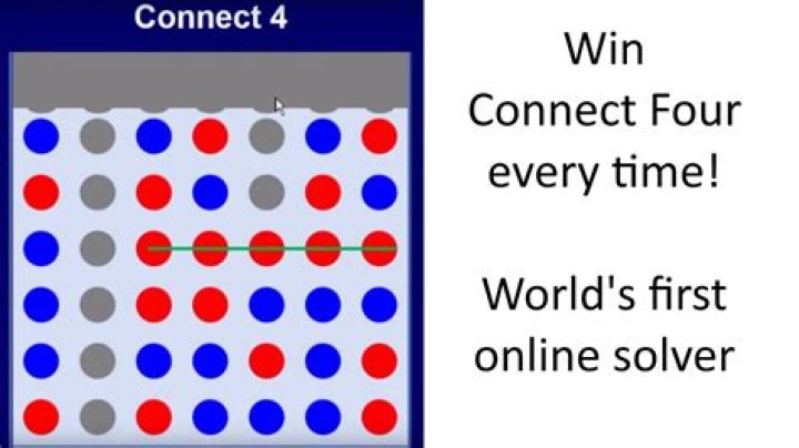 Has connect 4 been solved?