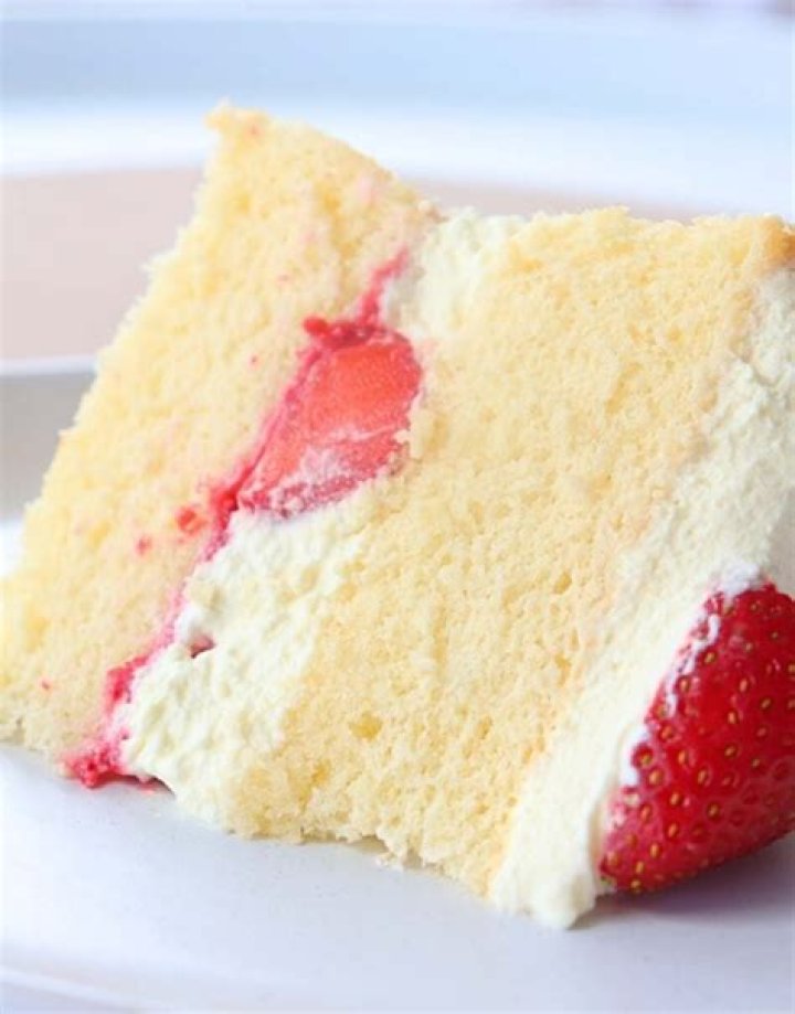 Has my sponge cake sunken middle?