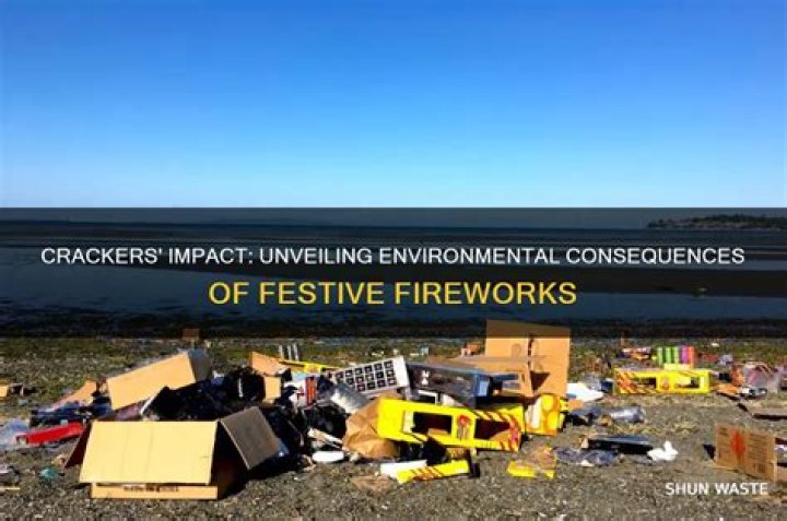 How bursting crackers affect our environment?