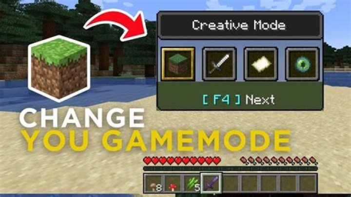 How can I change the gamemode without tricks/commands?
