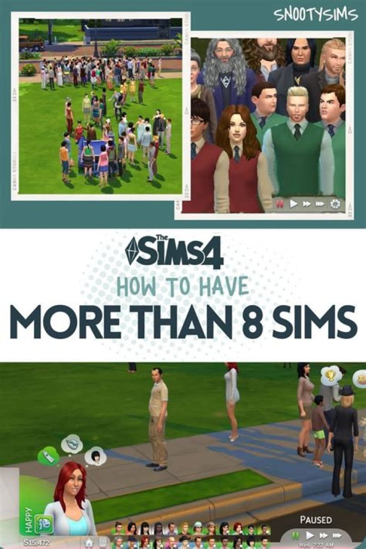 How Can I Have More Than 8 Sims?