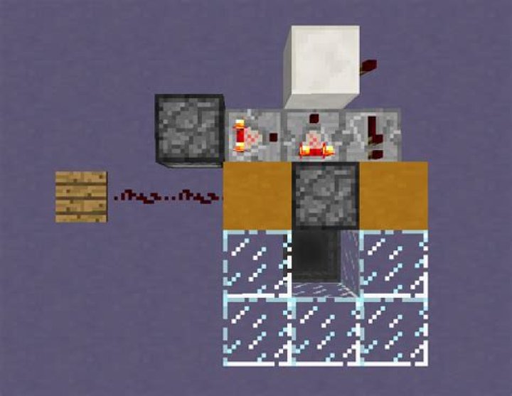 How can you cook a cow with a dispenser and lava?