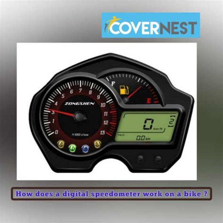 How do digital speedometers work?