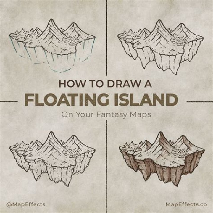 How do I create floating Islands and lava columns?