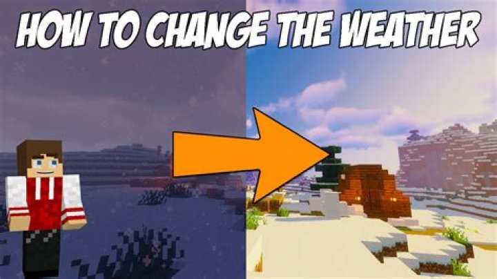 How do I disable Constant Weather in Minecraft?