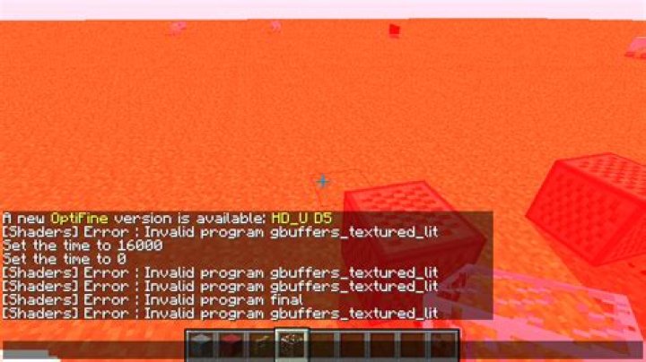 How do I fix an "Invalid Program gbuffers_textured_lit" error in Minecraft - GLSL Shaders? [closed]
