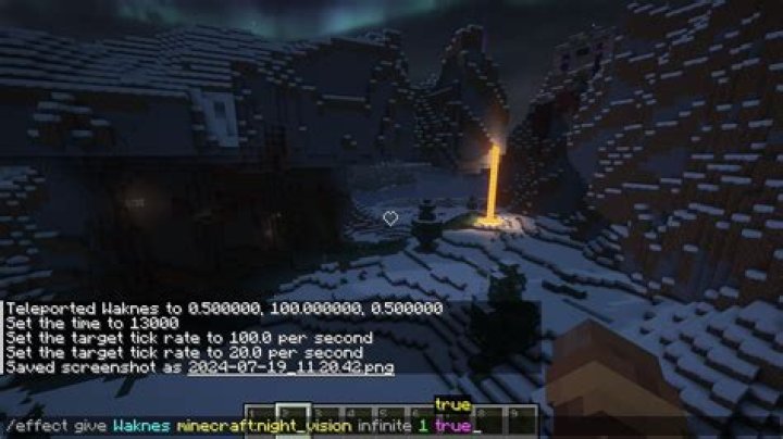 How do I get the nausea effect command in Minecraft 1.14.2?