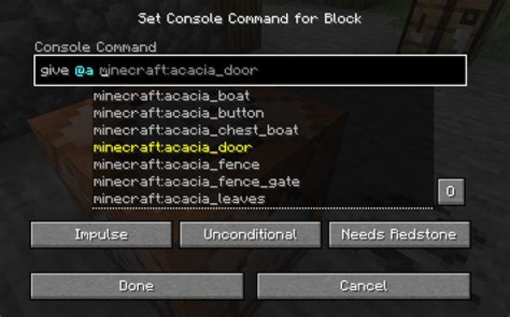 How do I give myself blocks that can only be placed on red wool? [duplicate]
