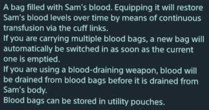 How do I prevent Death Stranding from auto-equipping blood bags?