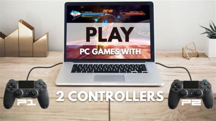 How do I use 2 controllers to play local multiplayer via remote play?