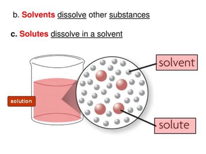 How do solvents work?