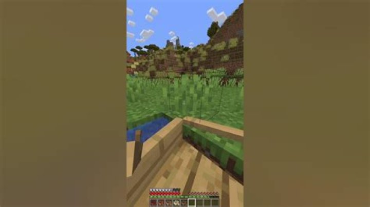 How do you get out of a boat in Minecraft?