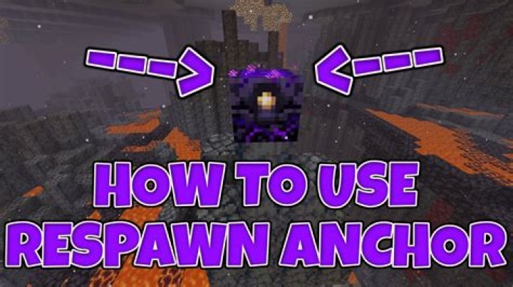 How do you use a respawn anchor in minecraft?