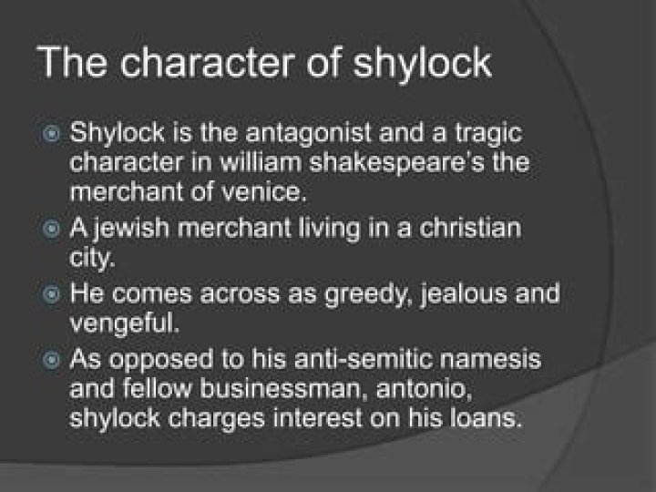 How does antonio storm shylock?