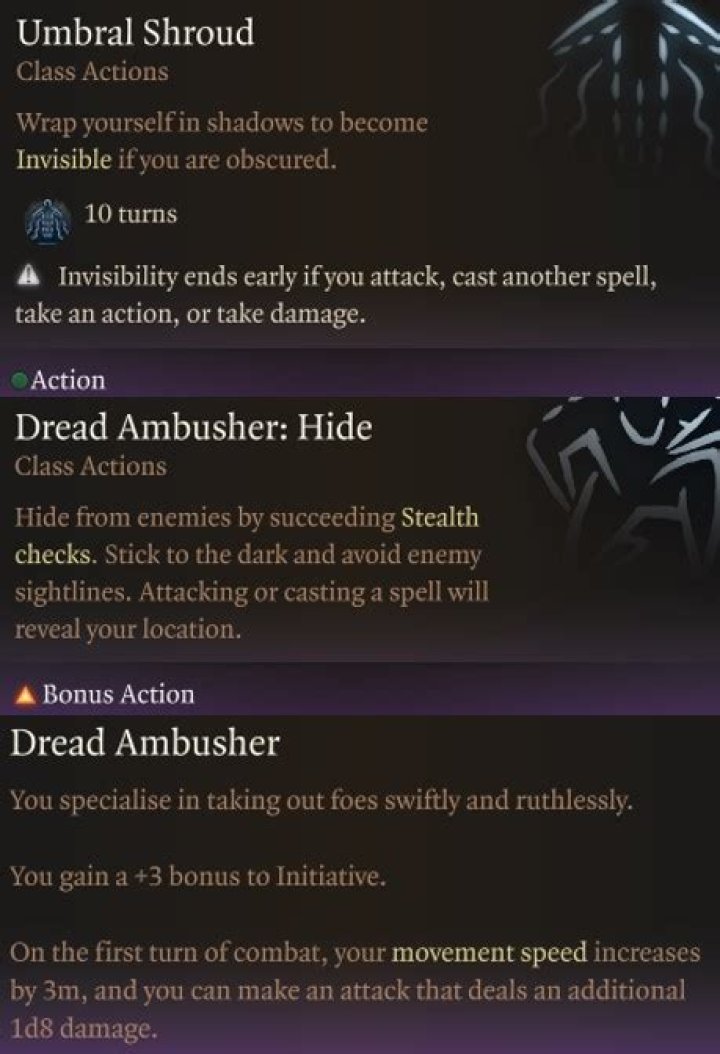 How does dread ambusher work?