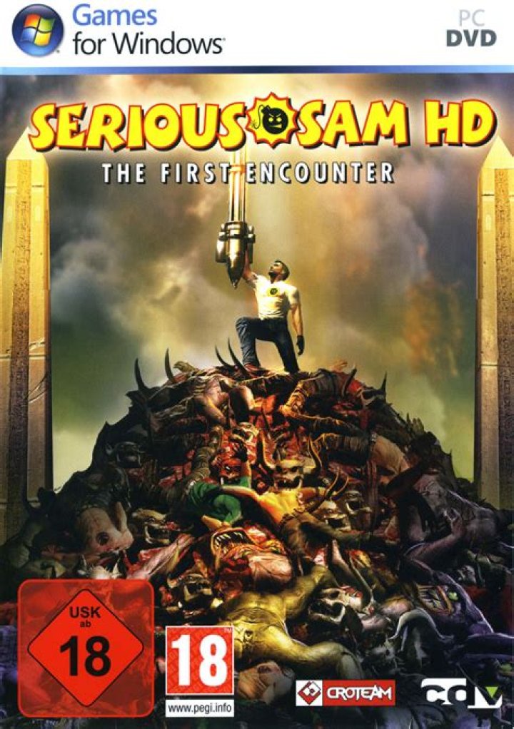 How does Serious Sam HD: The First Encounter differ from the original game?