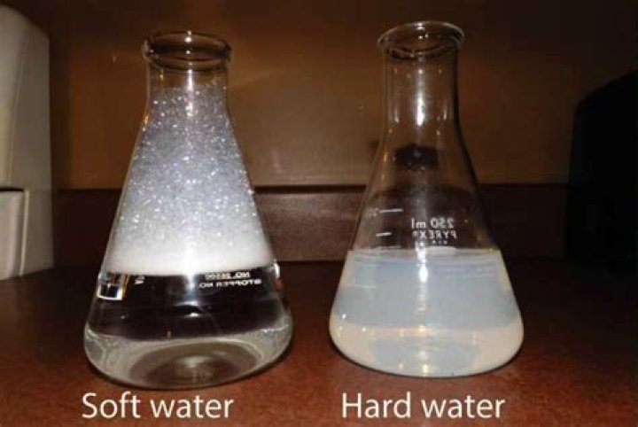 How does soft water feel?