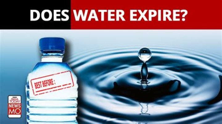 How does water expire?
