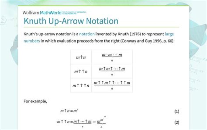 How exactly does Knuth's Up-Arrow notation work?