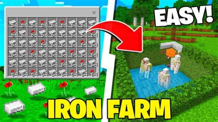 How far do I need to be from the Iron Golem farm for it to work?