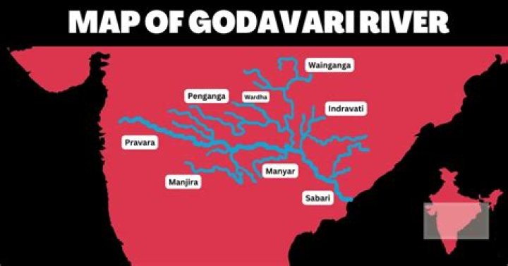 How godavari river formed?