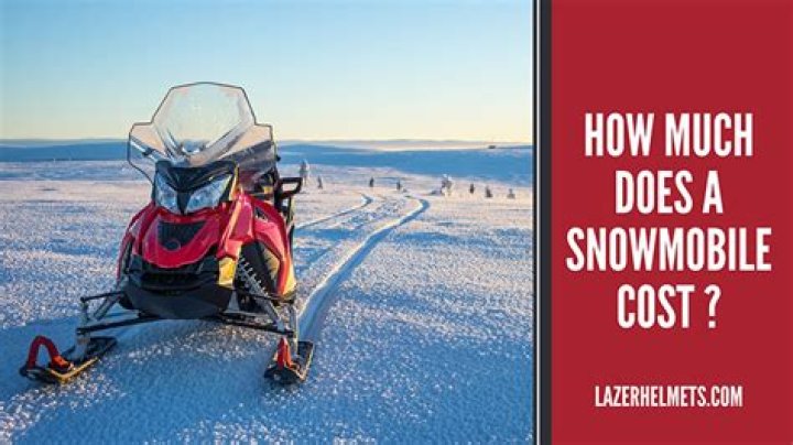 How much is a snowmobile license?