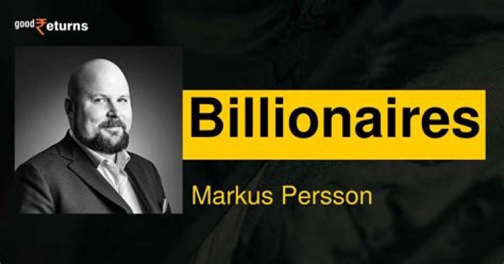 How much is markus persson worth?