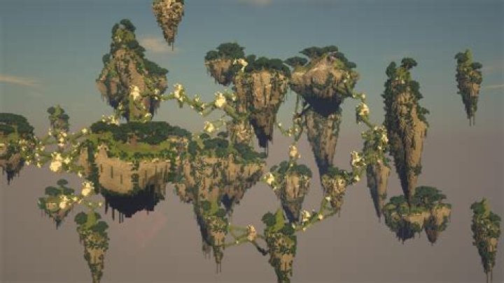 How rare is it to get a flat world with floating islands?
