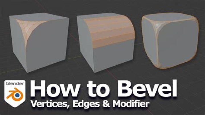 How to bevel in blender?