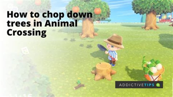 How to chop down trees