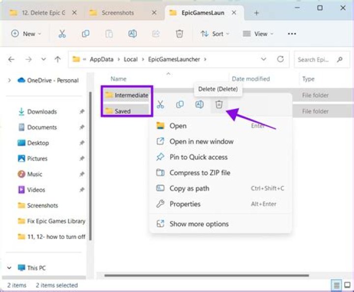 How to delete a game file?