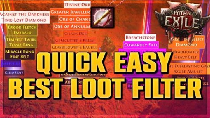 How to fix my custom loot filter