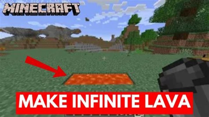 How to get lava in MCPE