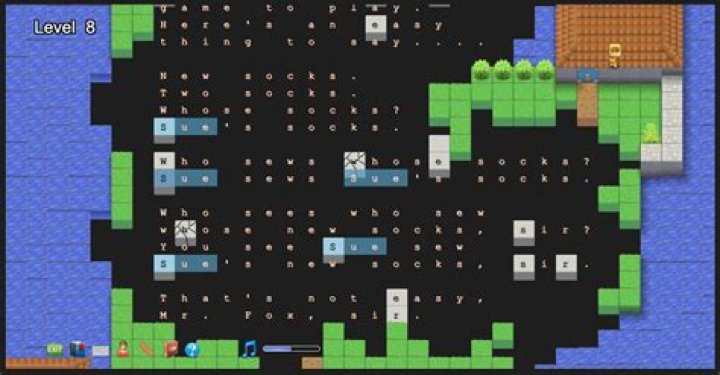 How to Get the h Block on Level 8 in Vim Adventure?