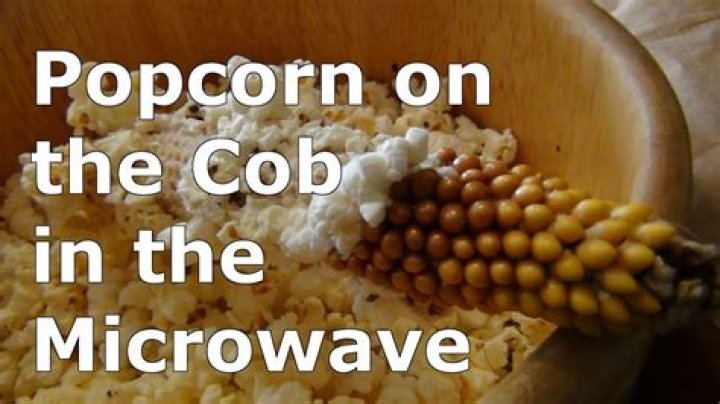 How to pop corn on the cob?