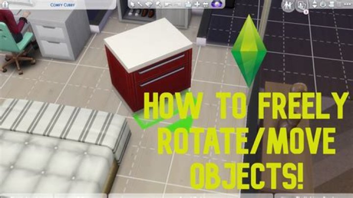 How to Rotate Objects in The Sims 4