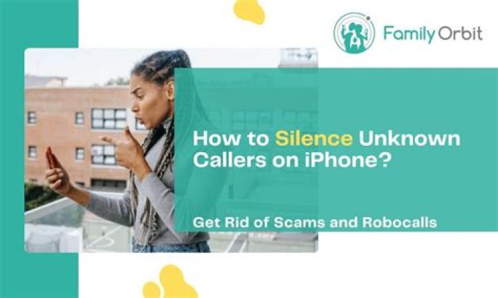 How to silence unknown callers on iphone?