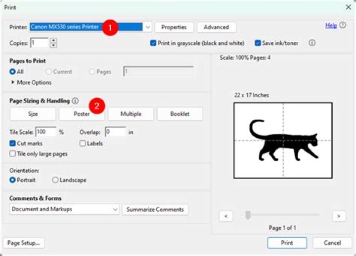 How to take print out?